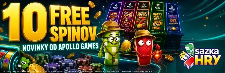 10 free spinov v SazkaHry