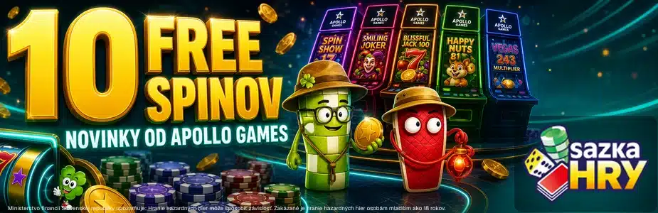 10 free spinov v SazkaHry