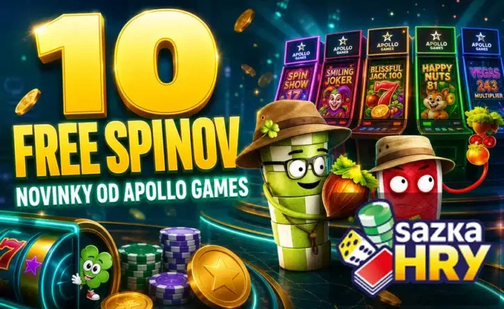 10 free spinov v SazkaHry