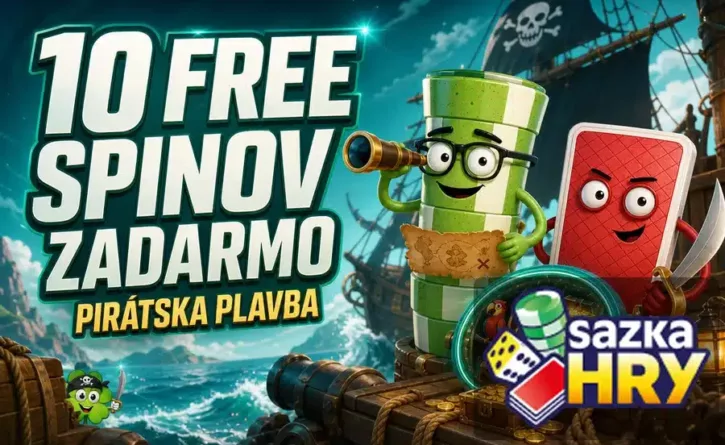 10 free spinov ZADARMO v SazkaHry