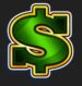 Symbol Dollar (Scatter) automatu Sunny Wild od Tech4bet