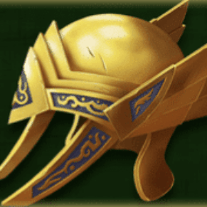 Symbol SCATTER symbol zlatá prilba automatu Super Amazons od Tech4bet