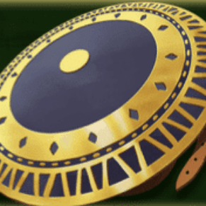 Symbol SCATTER symbol zlatý štít automatu Super Amazons od Tech4bet