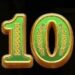 Symbol Číslo 10 automatu Rainbow Gold od Pragmatic Play