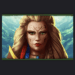 Symbol Blond Amazonka automatu Super Amazons od Tech4bet