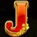 Symbol Písmeno J automatu Pot of Fortune od Pragmatic Play