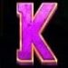 Symbol Písmeno K automatu Red Hot Luck od Pragmatic Play