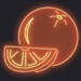 Symbol Pomaranč automatu 27 Space Fruits od Tech4bet