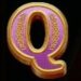 Symbol Písmeno Q automatu Rainbow Gold od Pragmatic Play