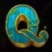 Symbol Písmeno Q automatu Rainbow Reels od Pragmatic Play