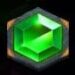 Symbol Zelený drahokam automatu Red Hot Luck od Pragmatic Play