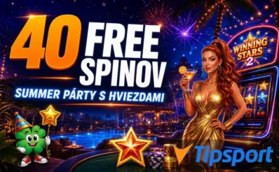 40 free spinov v Tipsporte