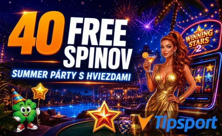 40 free spinov v Tipsporte