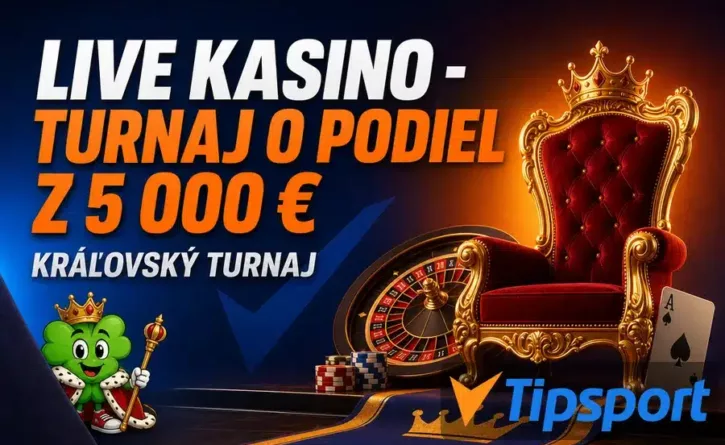 live kasíno turnaj v tipsporte
