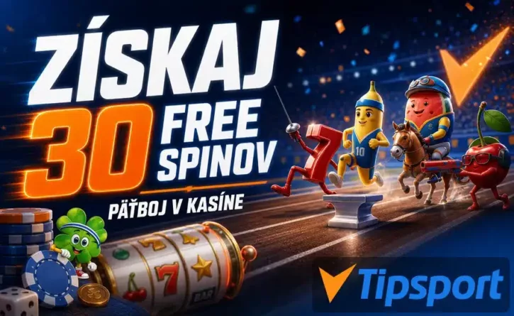 30 free spinov v Tipsporte