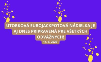 Utorkové žrebovanie Eurojackpotu