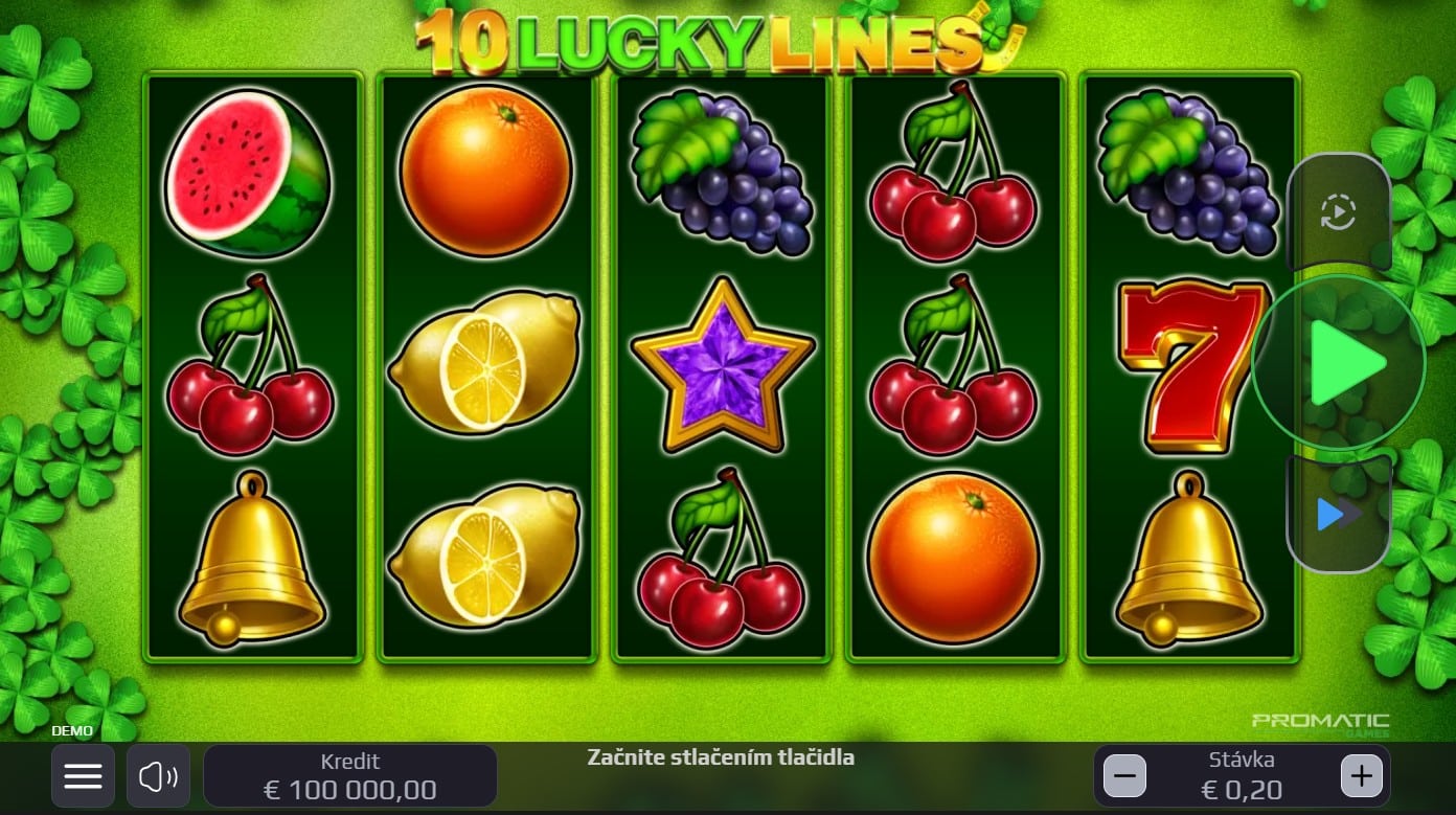 10 Lucky Lines automat
