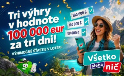 3x po 100 000 eur za 3 dni