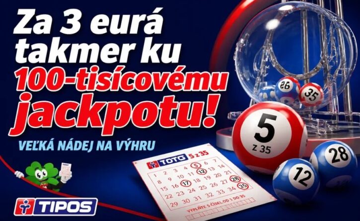 100-tisicovemu jackpotu priala nedeľa