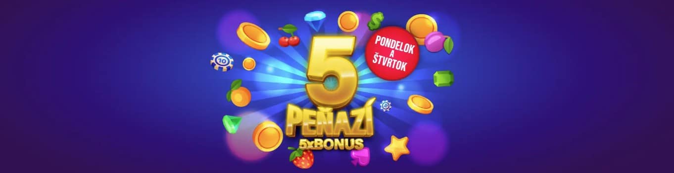 5 peňazí v eurogolde