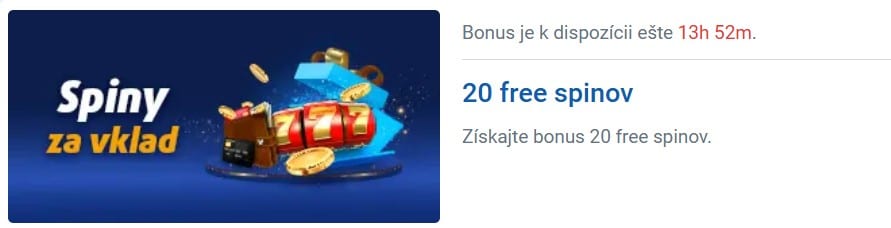 Dnešný bonus v Babie leto