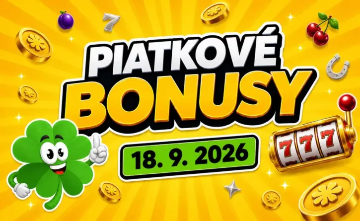 Free spiny a bonusy dnes 18. 9. 2026