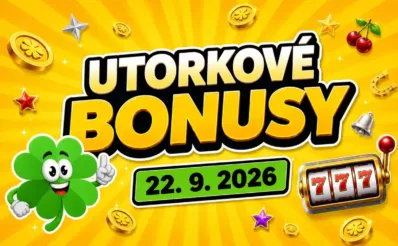 Free spiny a bonusy dnes 22. 9. 2026