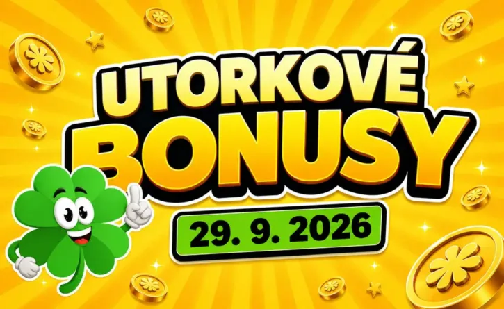 Free spiny a bonusy dnes 29. 9. 2026
