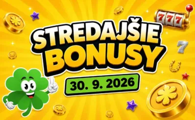 Free spiny a bonusy dnes 30. 9. 2026