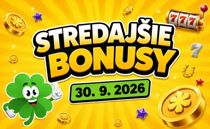 Free spiny a bonusy dnes 30. 9. 2026
