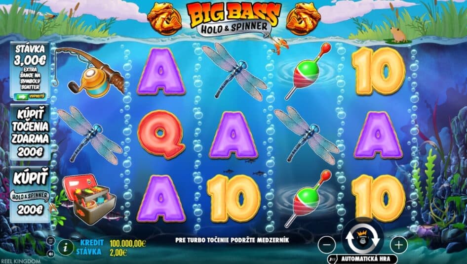 Big Bass – Hold & Spinner™ od Pragmatic Play