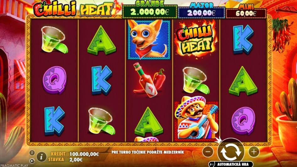 Chilli Heat od Pragmatic Play