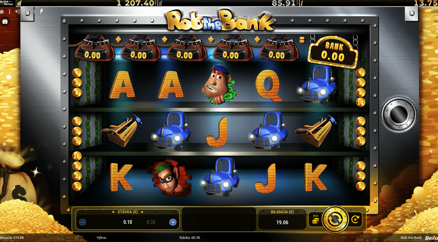 Rob to bank automat