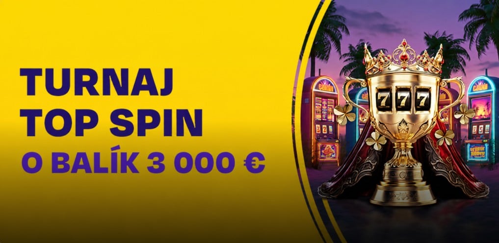 TOP spin turnaj vo fortune