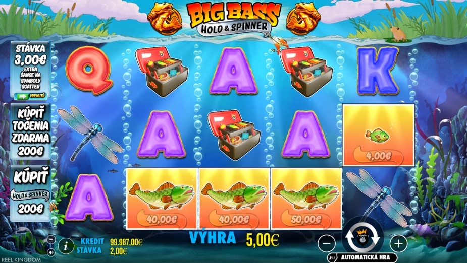 Téma a symboly Big Bass – Hold & Spinner™