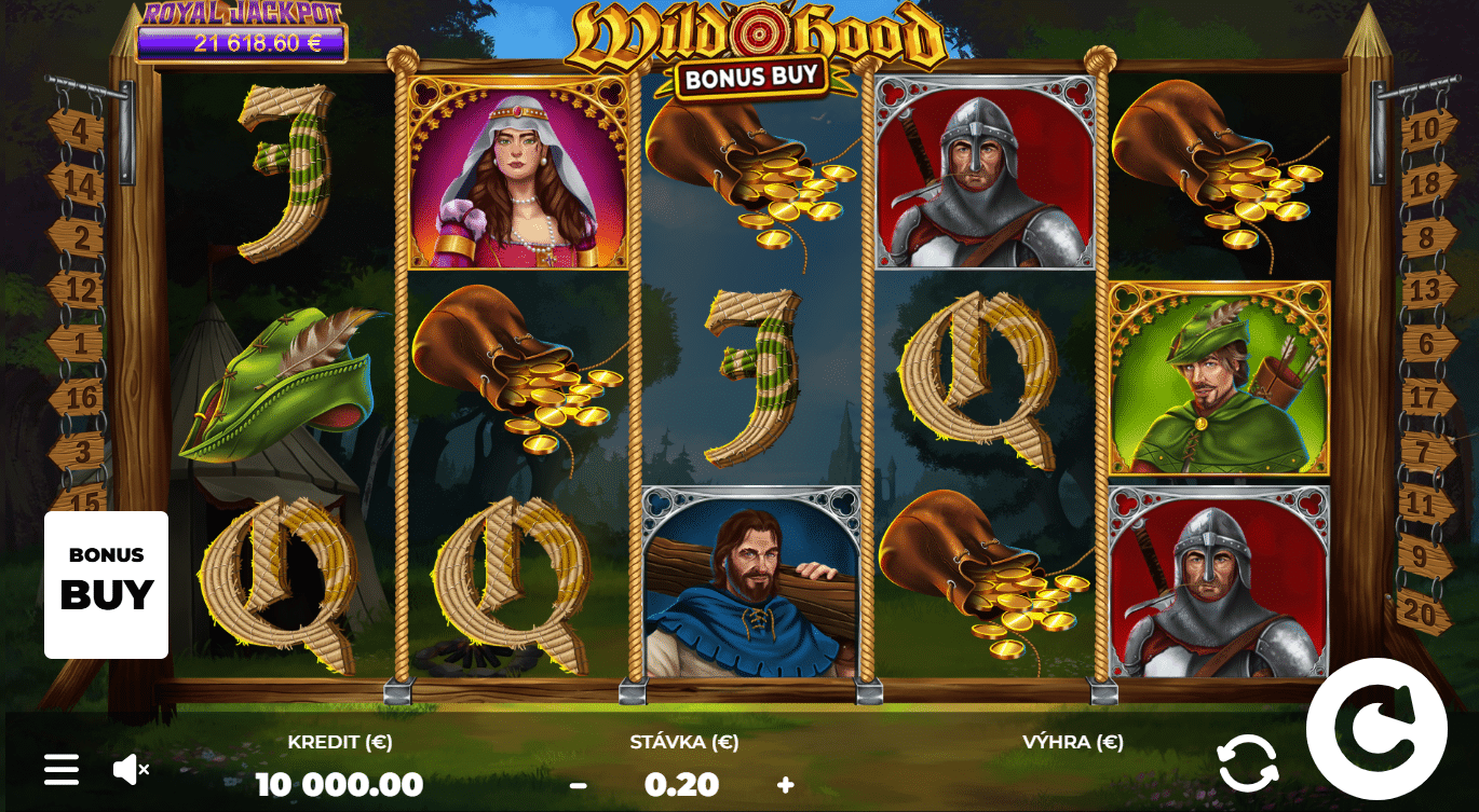 Wild hood bonus buy automat