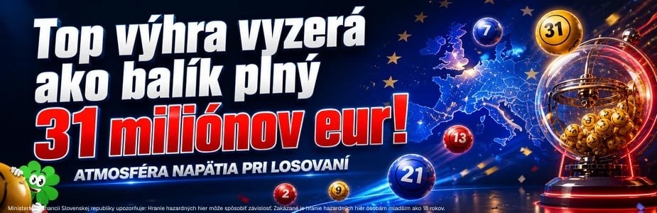 Balík plný 31 miliónov eur