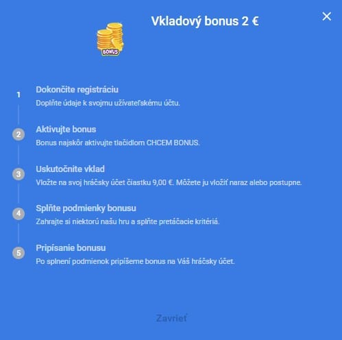 dnešná odmena