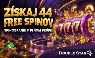 44 free spinov v Doublestar