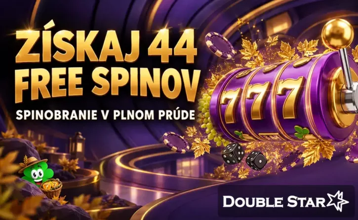 44 free spinov v Doublestar