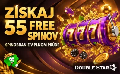 55 free spinov v DoubleStar