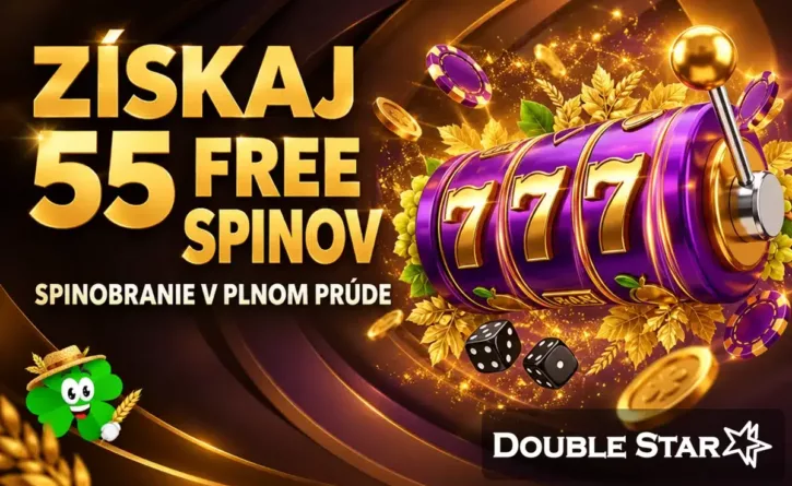 55 free spinov v DoubleStar