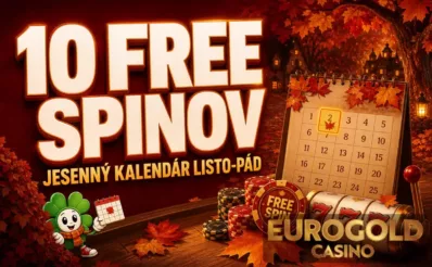 10 free spinov v Eurogolde