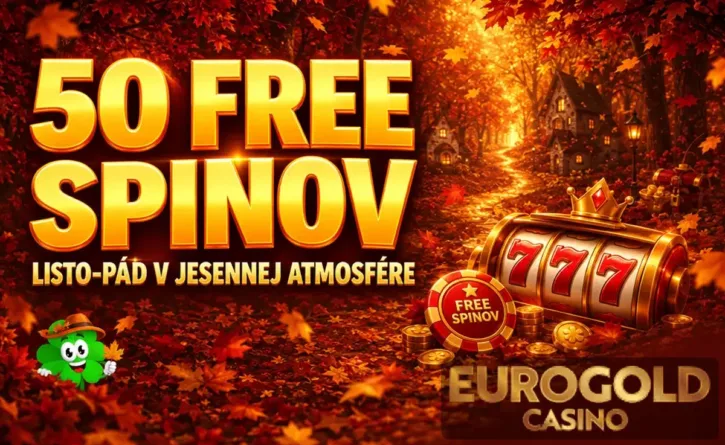 50 free spinov v Eurogolde