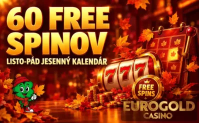 60 free spinov v Eurogolde