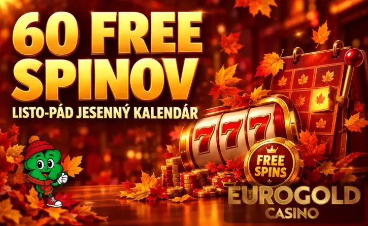 60 free spinov v Eurogolde