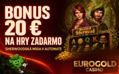 Bonus 20 € v Eurogolde