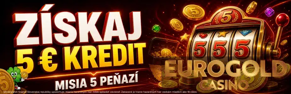 5 peňazí v Eurogolde