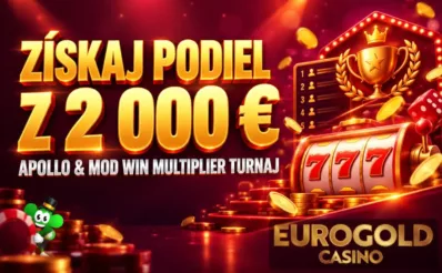 Turnaj Apollo a MOD o 2000 € v Eurogolde