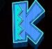 Symbol Písmeno K automatu Chilli Heat od Pragmatic Play